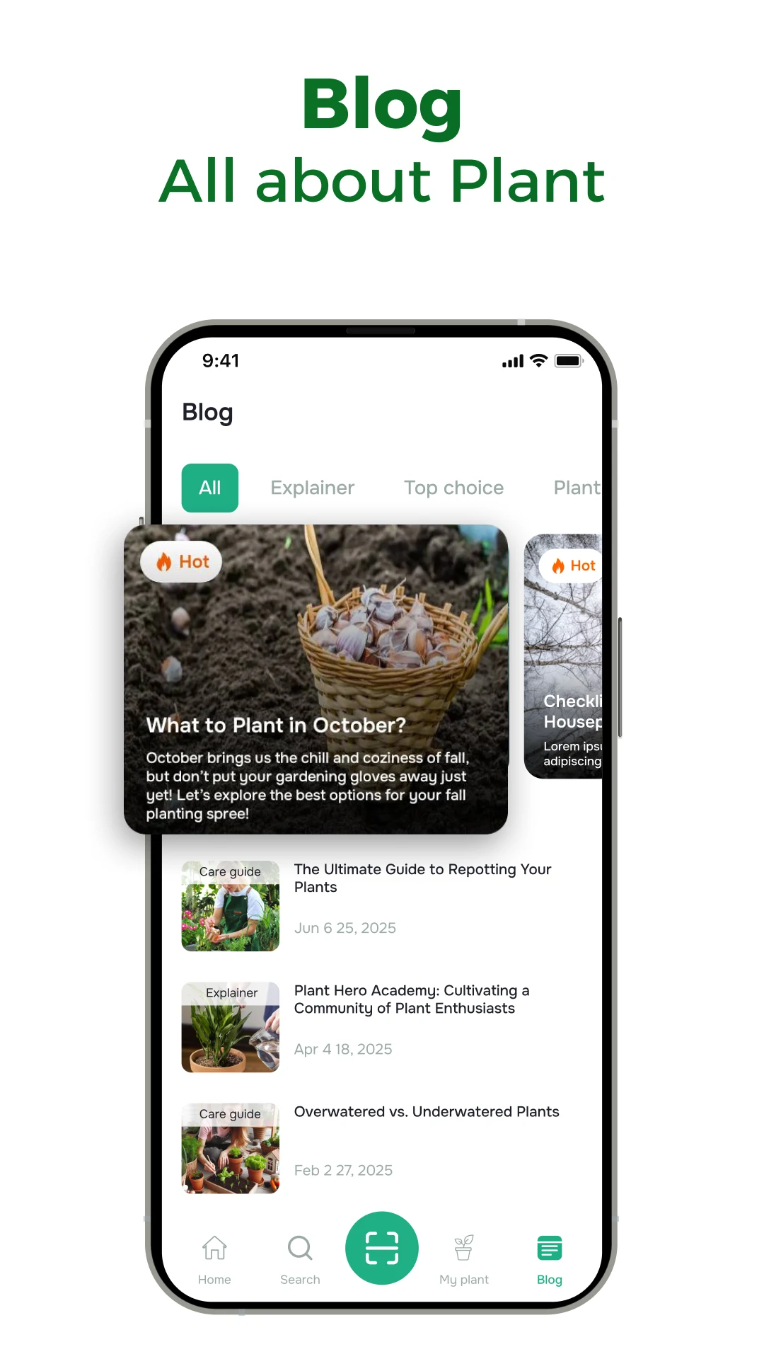 Herby: AI Plant Identifier screenshot